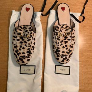 Leopard Gucci Princetown Slipper 41IT/11US